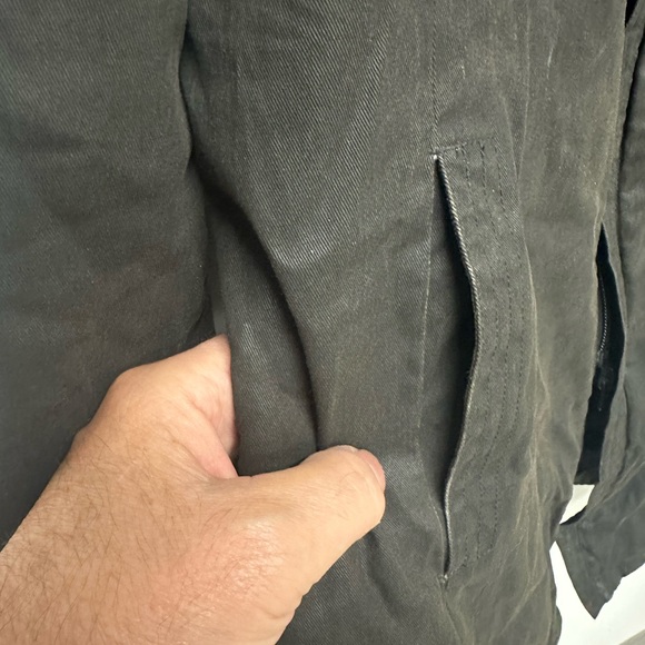 Armani Exchange Black Jacket Y2K - Picture 10 of 13